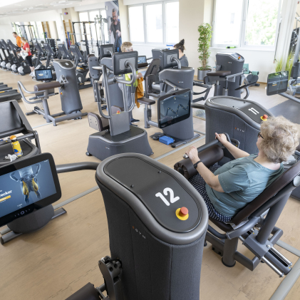 Kraftgeräte EGYM (Foto © Nik Fleischmann) 